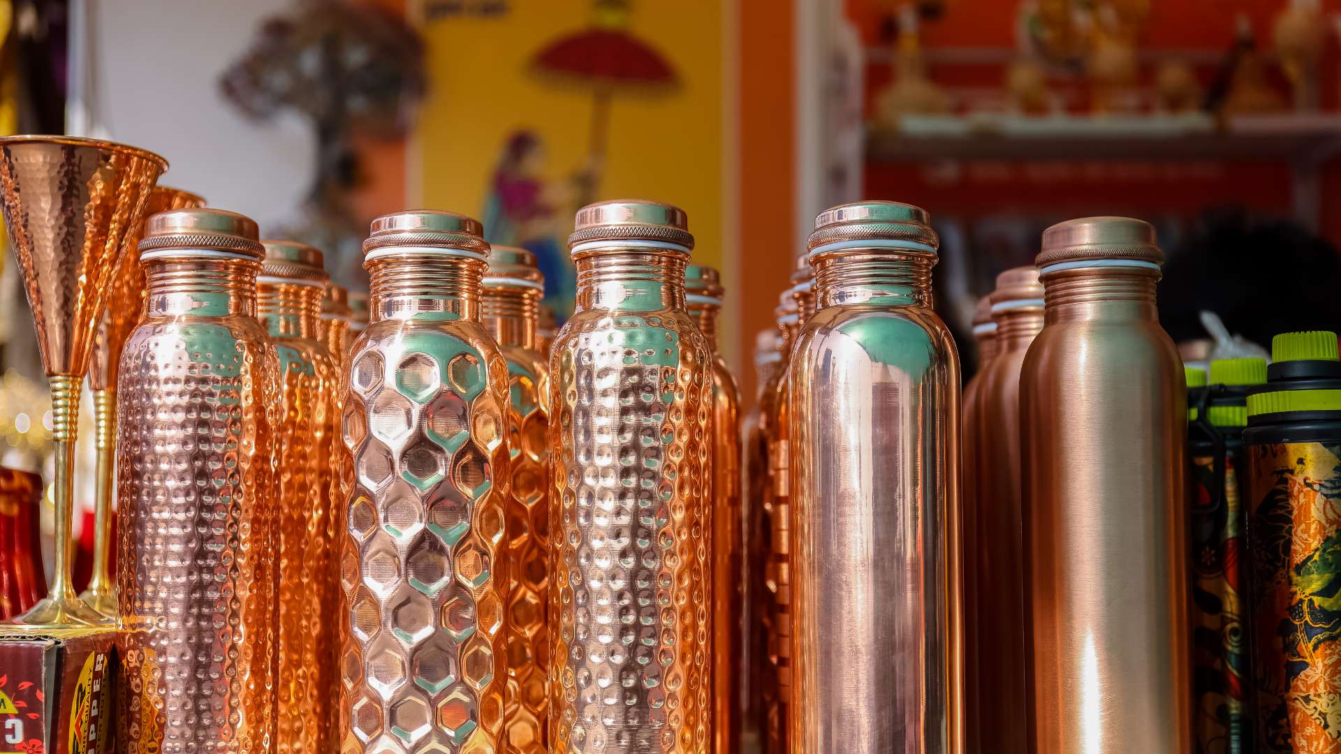 Copper Bottle showcase